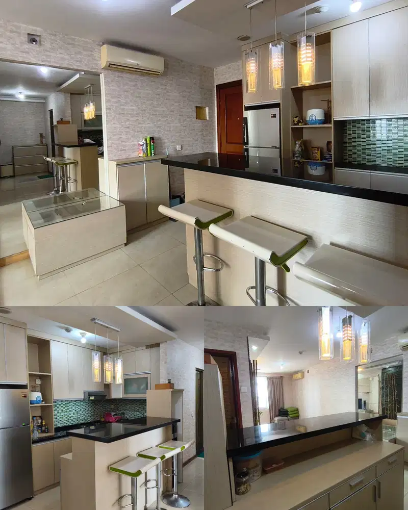 Apartemen Paladian park, 87m, 2KT, Furnish, siap huni