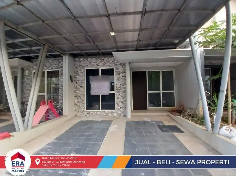 Rumah Cluster Mississippi 6x15 Jakarta Garden City bisa KPR