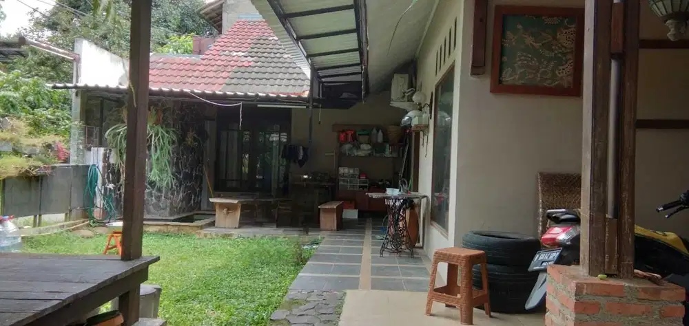 Rumah posisi Hoek siap huni villa Pamulang mas lokasi strategis