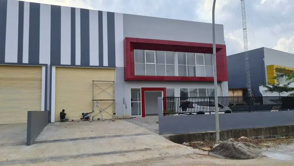 Gudang Luas Ada Office Di Kawasan Industri Blessindo Legok