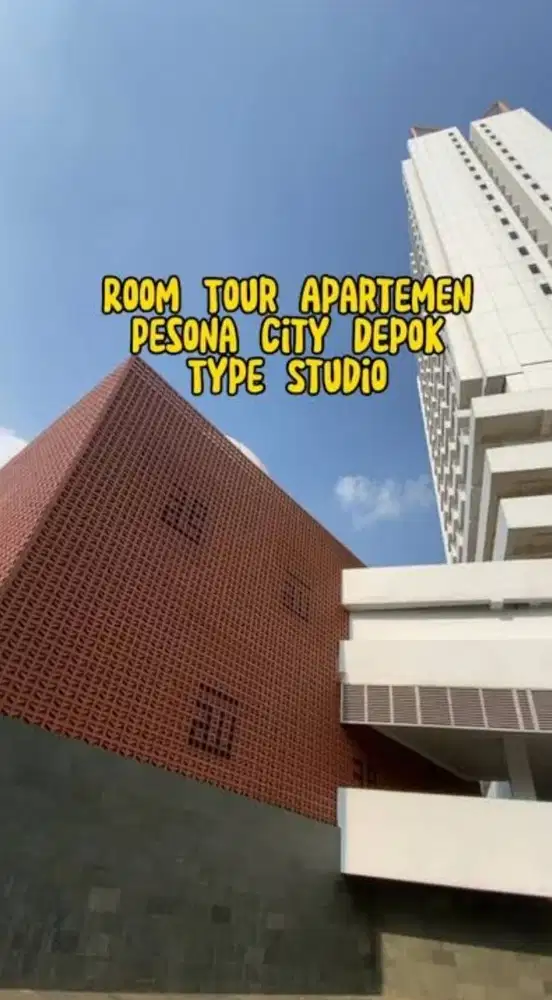 Dijual Apartemen Studio Strategis,di Pesona City Depok