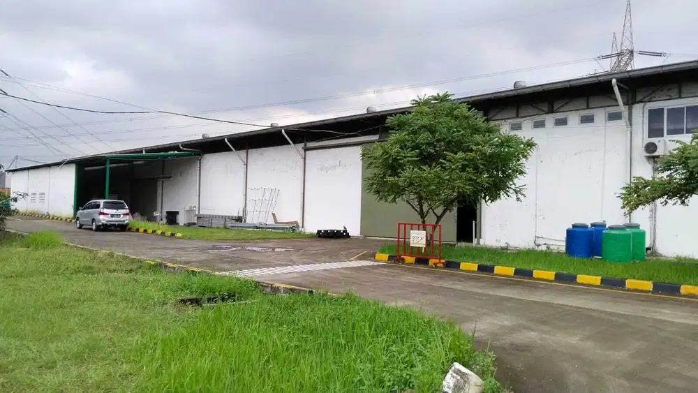Gudang Cikande Serang Hitung Tanah dekat pintu Tol