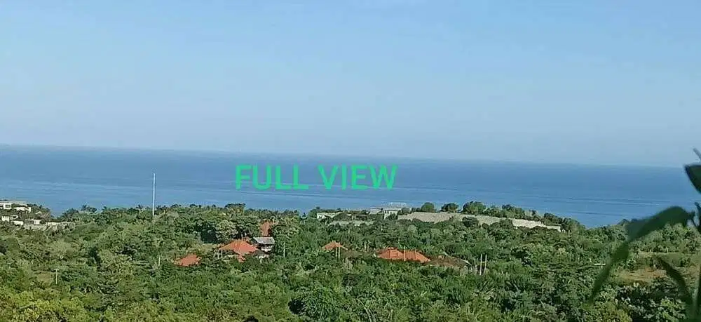 DIJUAL TANAH KAWASAN VILLA DAN RESORT FULL VIEW LAUT
