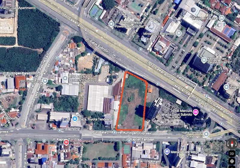 LAND SALE 11 K Sqm in PREMIUM South Jakarta Area w/ UNDER PRICE.