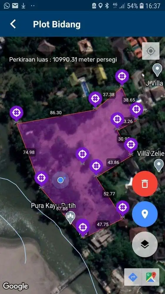 DIJUAL TANAH COCOK BUAT BEACH CLUB CANGGU