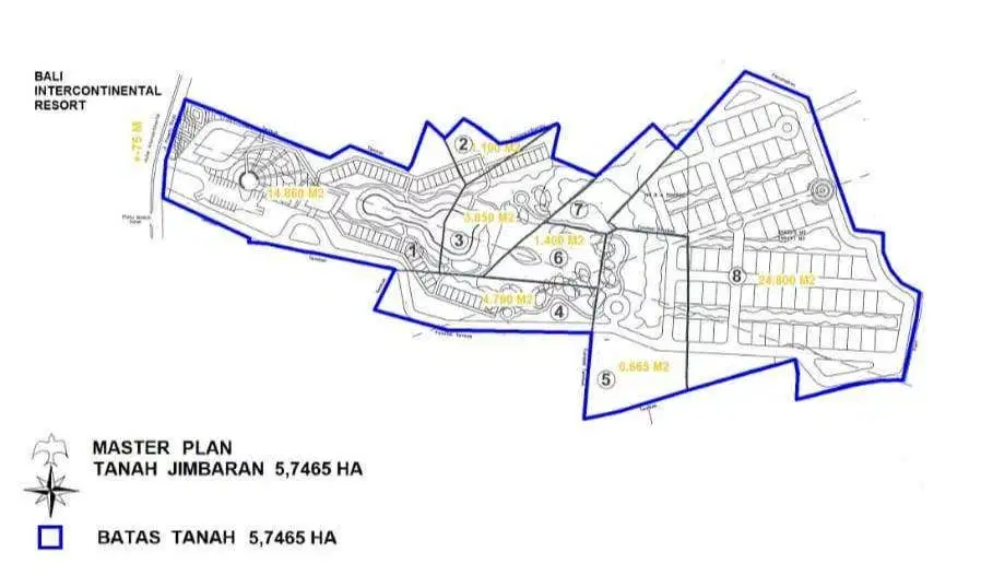 DIJUAL TANAH MEWAH STRATEGIS VIEW LAUT JIMBARAN