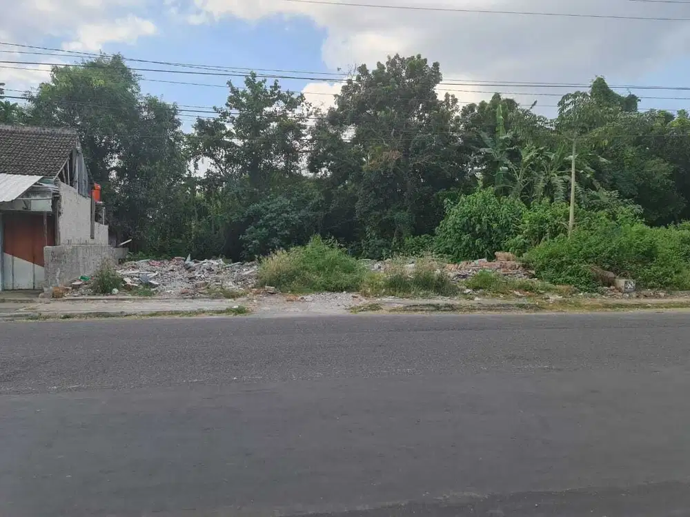 Tanah strategis pinggir jalan raya sukoharjo wonogiri