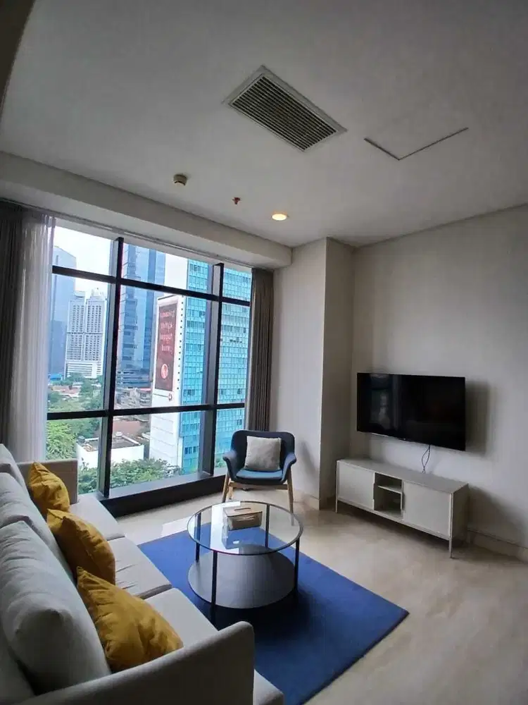 Disewa Apartemen Sudirman Suites 3BR Uk95m² Furnish Elegant at Jakpus