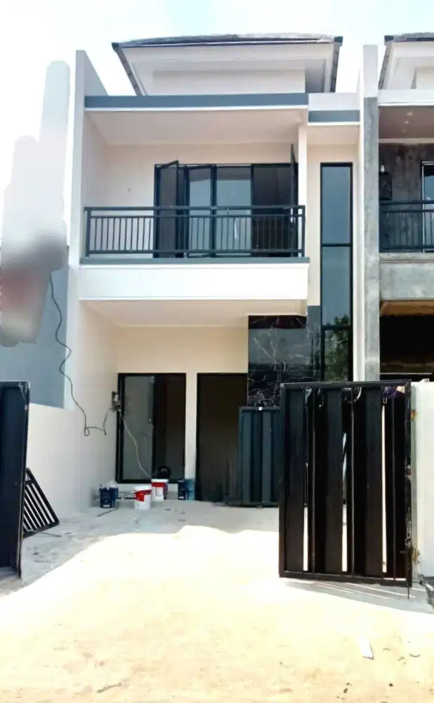 Di Jual Rumah Baru, di Villa Melati Mas Residence, BSD City, Tang-Sel.
