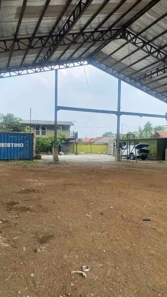 Jual/Sewa Cepat Tanah & Gudang SHM Lokasi strategis di Legok Tangerang