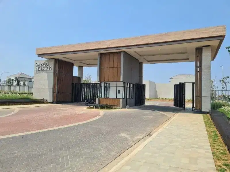 Kavling Simprug Residence 10x20 Cluster Mewah View Danau di PIK 2