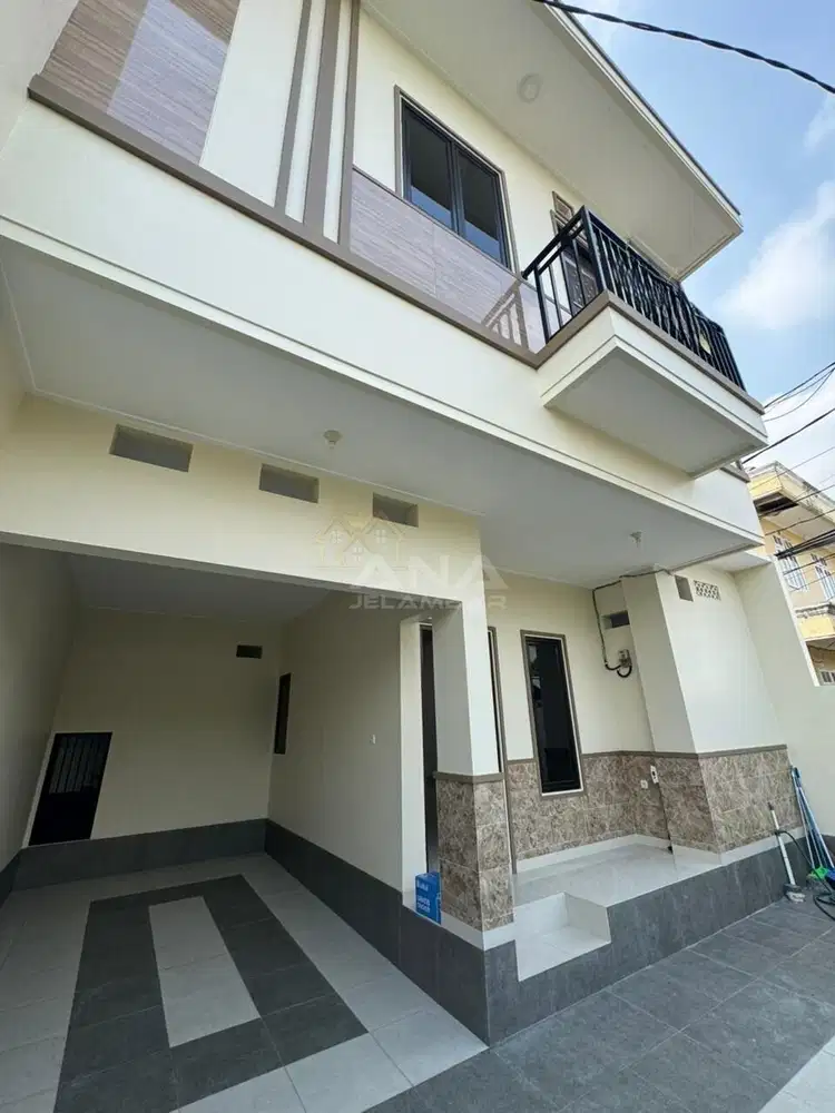 ANA RUMAH BARU POSISI HUK UK 8X13M DI DURI KEPA
