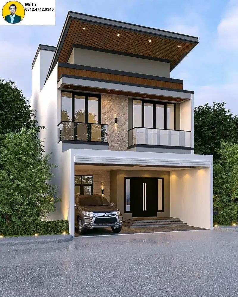 P74. Dijual Rumah Baru Tipe Moderna B39 Greenleaf Jagakarsa Jaksel