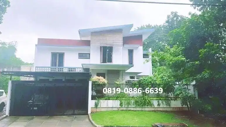 Rumah komplek Eksklusif Menteng Bintaro jaya Semi Furnished