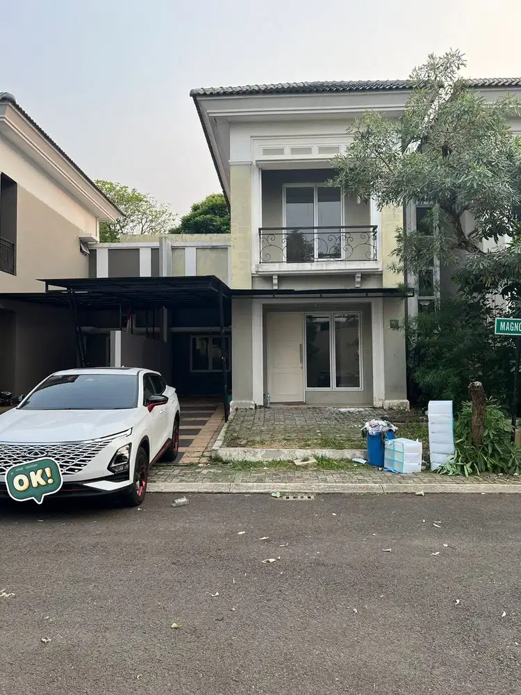 Rumah Siap Huni – Cluster Magnolia, Paramount Serpong  • Ukuran tanah