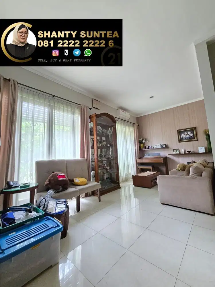 Rumah Hommy Hadap Selatan di Cluster Emerald Bintaro Sektor 9 SC-15625