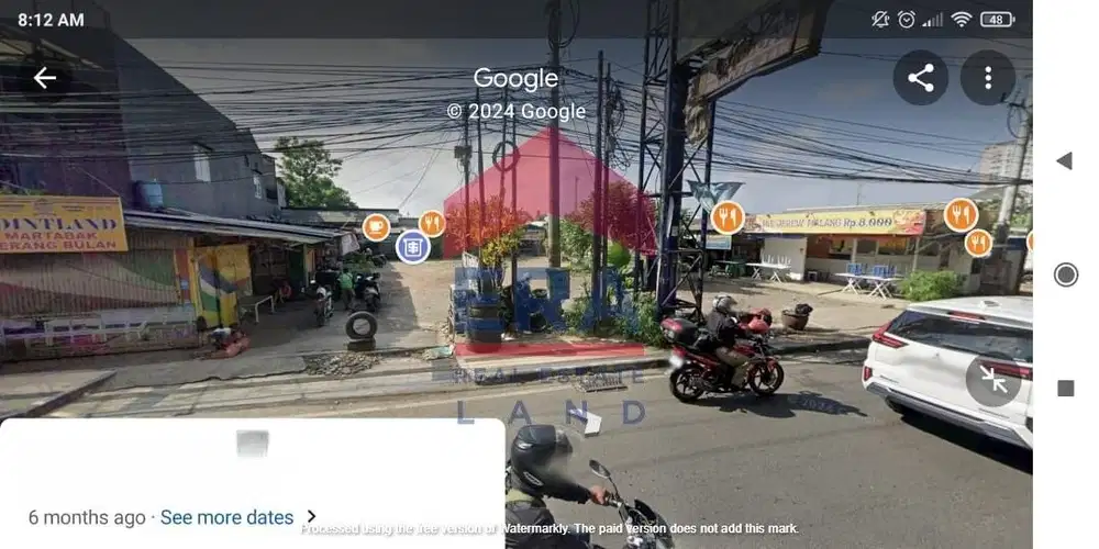 Tanah Dijual di Jalan Soekarno Hatta Malang