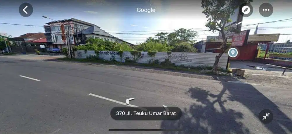 DIJUAL TANAH STRATEGIS JALAN UTAMA TEUKU UMAR