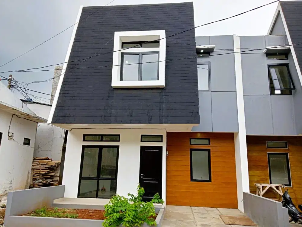 Rumah baru 2 Lantai American Modern Style legoso ciputat