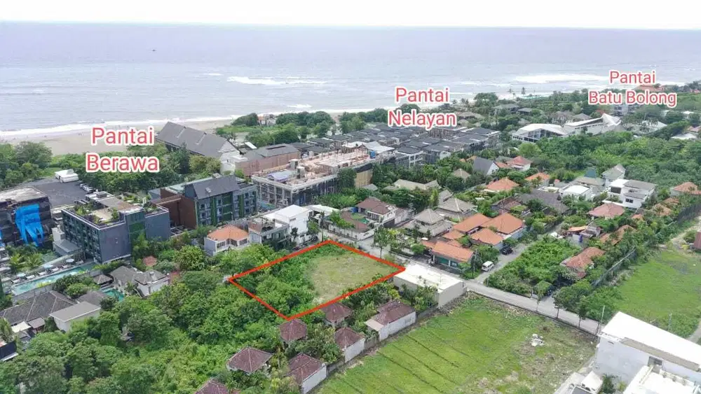 DIJUAL TANAH AREA PREMIUM JALAN KAKI KE PANTAI BERAWA BALI