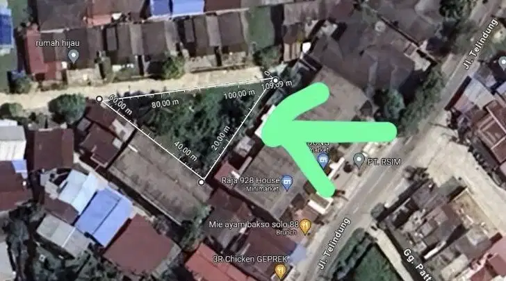 Di jual tanah di Telindung Balikpapan