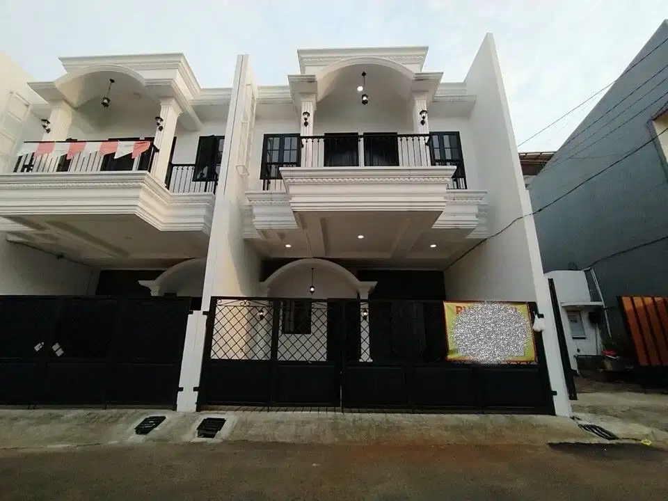 RUMAH BARU 2LT SIAP HUNI TANAH BARU DEPOK DEKAT MESJID, TOL, STASIUN