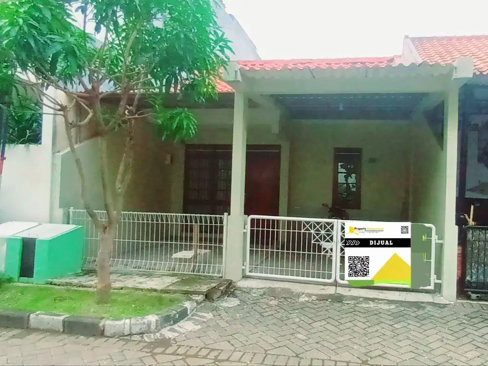 Rumah babatan pratama wiyung, dekat royal residence wisata bukit mas