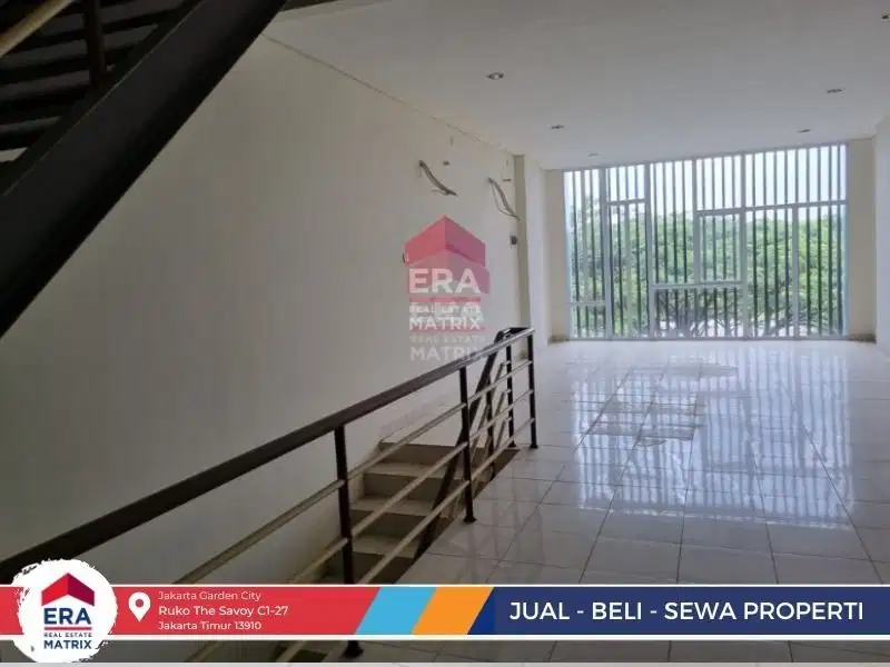 Siap Huni Ruko Cleon Park JGC 3 lantai lebar 5 peluang investasi