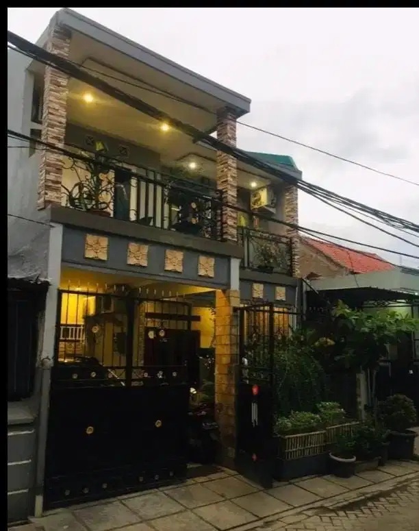 Rumah Full furnished di perumnas karawaci tinggal bawa koper