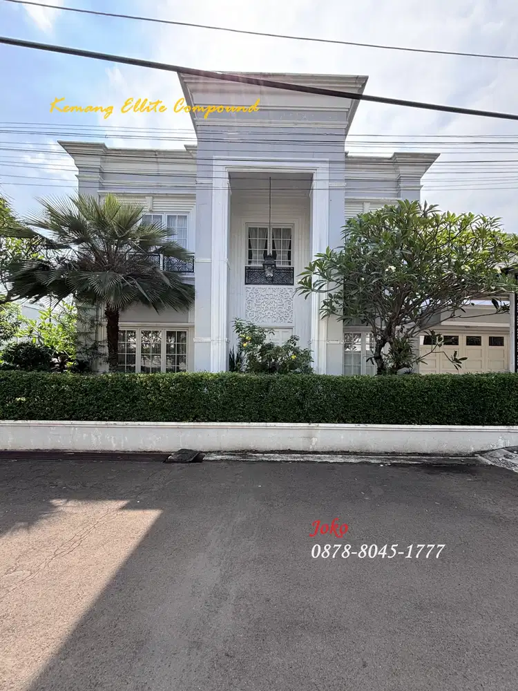 Rumah Mewah Design Modern Klasik di Cluster Elit Kemang, Jaksel