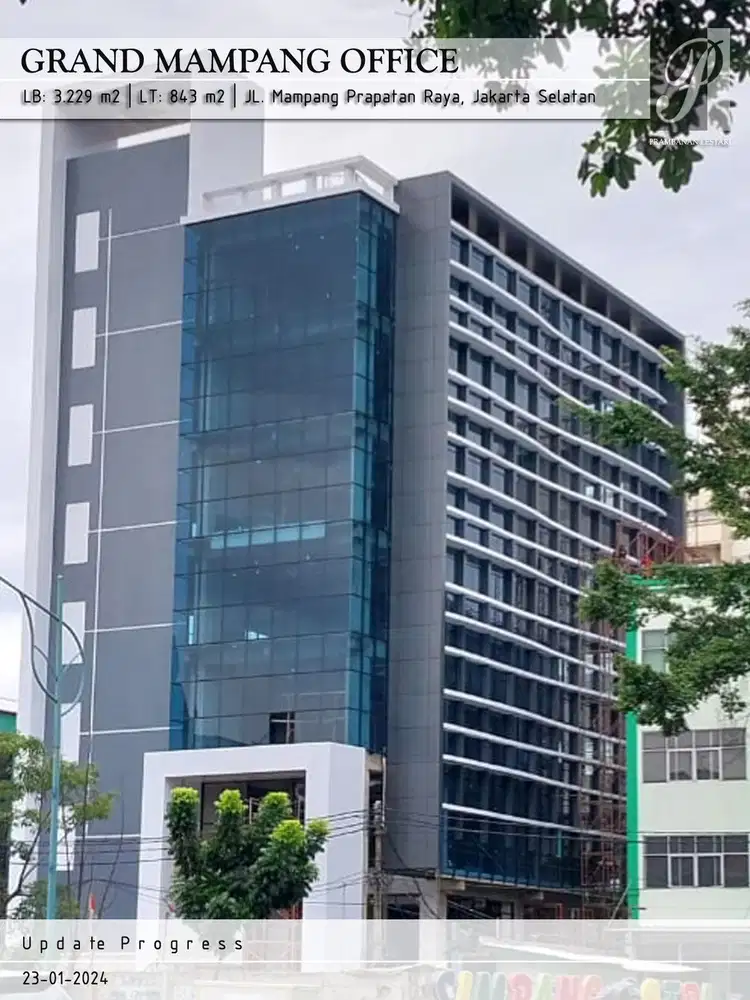 DIJUAL GEDUNG GRAND MAMPANG OFFICE JAKARTA SELATAN