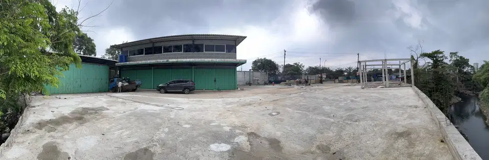 Disewa Cepat Bangunan 2 Lantai dan Gudang Pinggir Jl Propinsi Balaraja