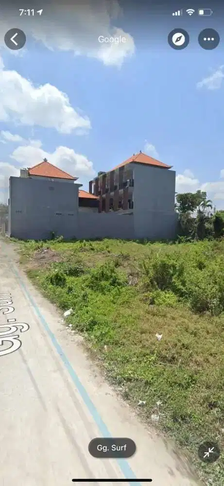 TANAH KAWASAN VILLA DEKAT PANTAI CANGGU