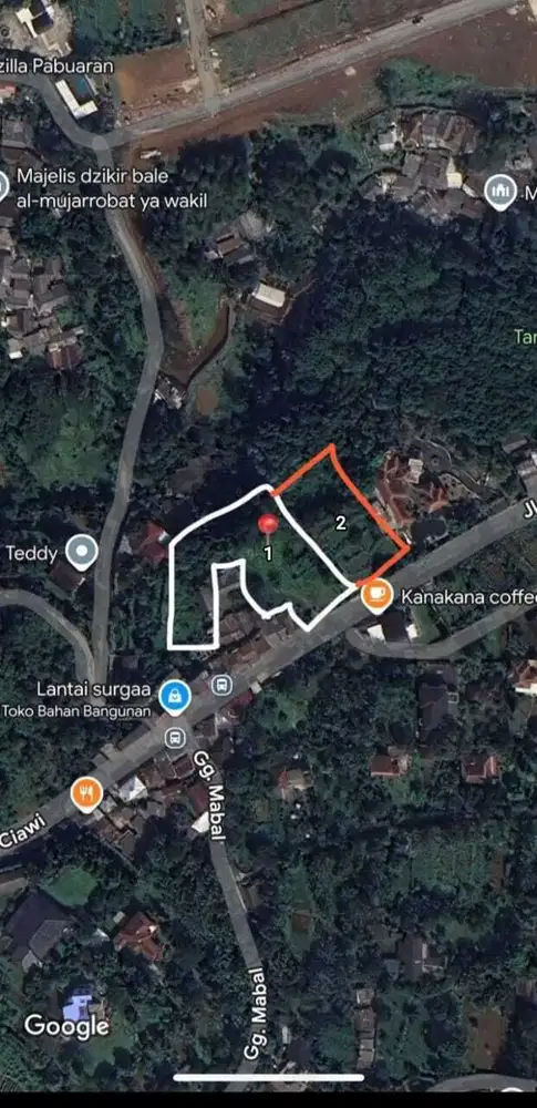 DIJUAL TANAH PUNCAK BOGOR LOKASI STRATEGIS 2500 HA