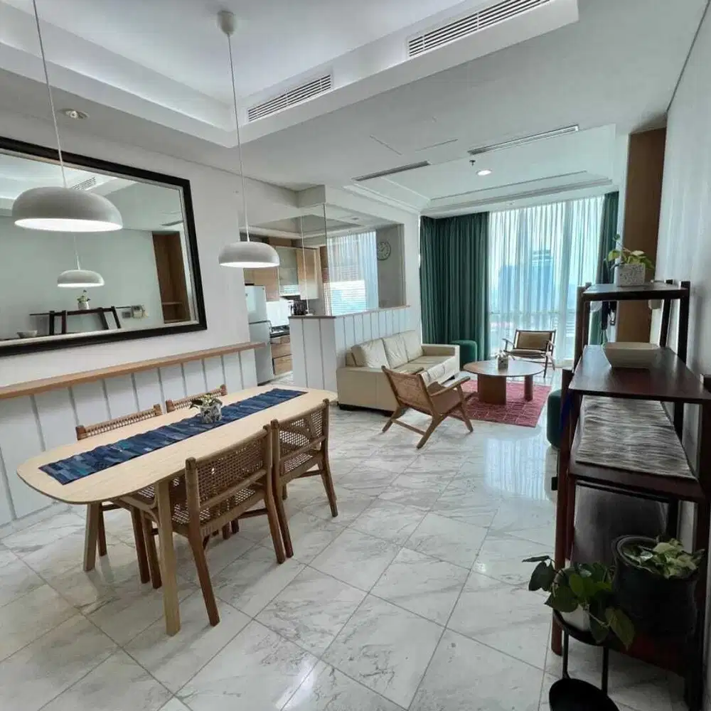 Apartemen The Peak Sudirman Tengah Kota Dekat Pi gi Full Furnished