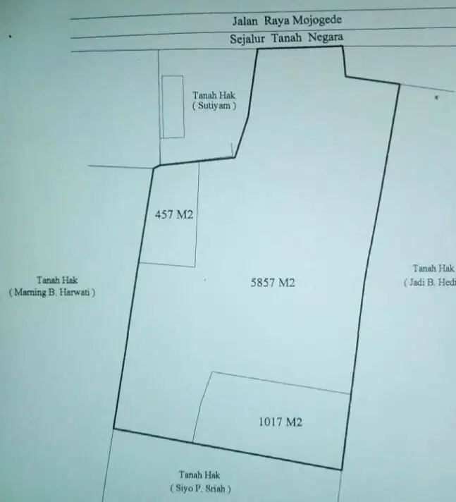 Tanah Raya Balongpanggang Mojogede Gresik Siap Bangun