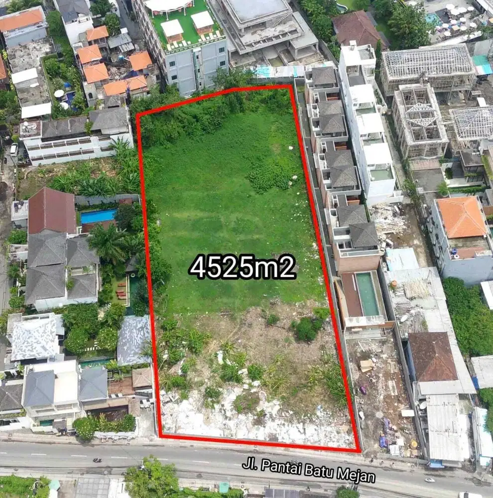 DIJUAL TANAH KOMERSIAL COCOK UNTUK VILLA KAWASAN BADUNG BALI