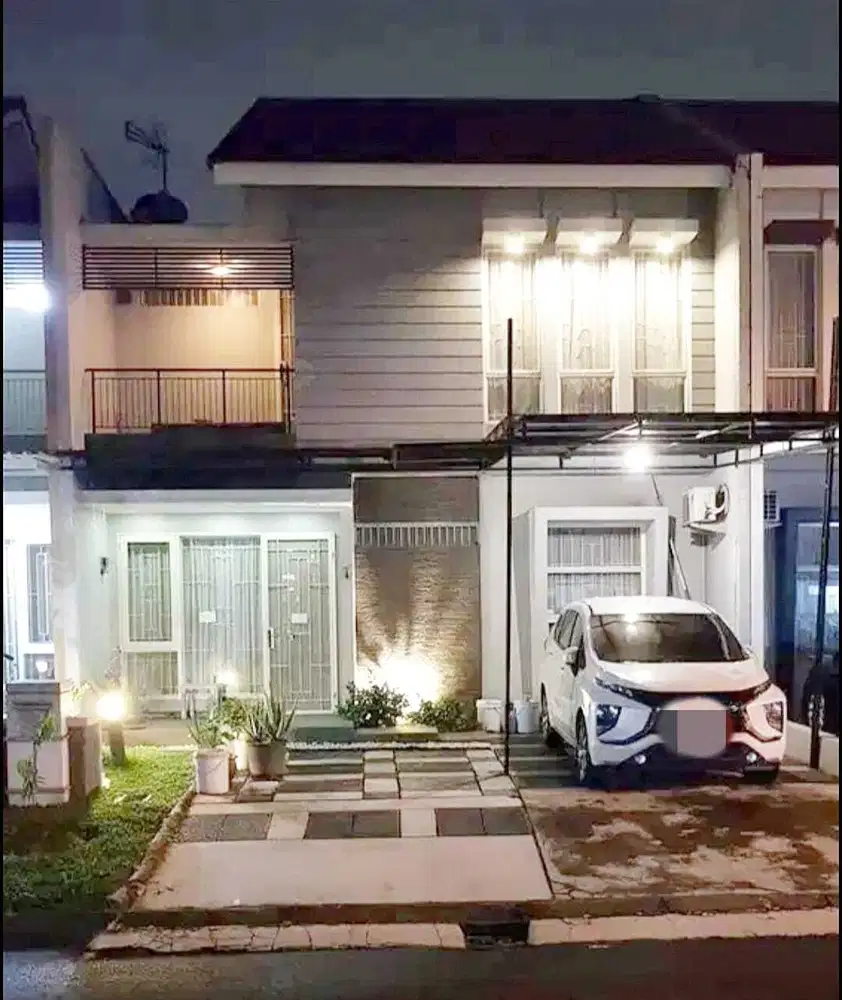 Jual Rumah Alam Sutera Feronia Renov Semi Furnish Rapi Tangerang