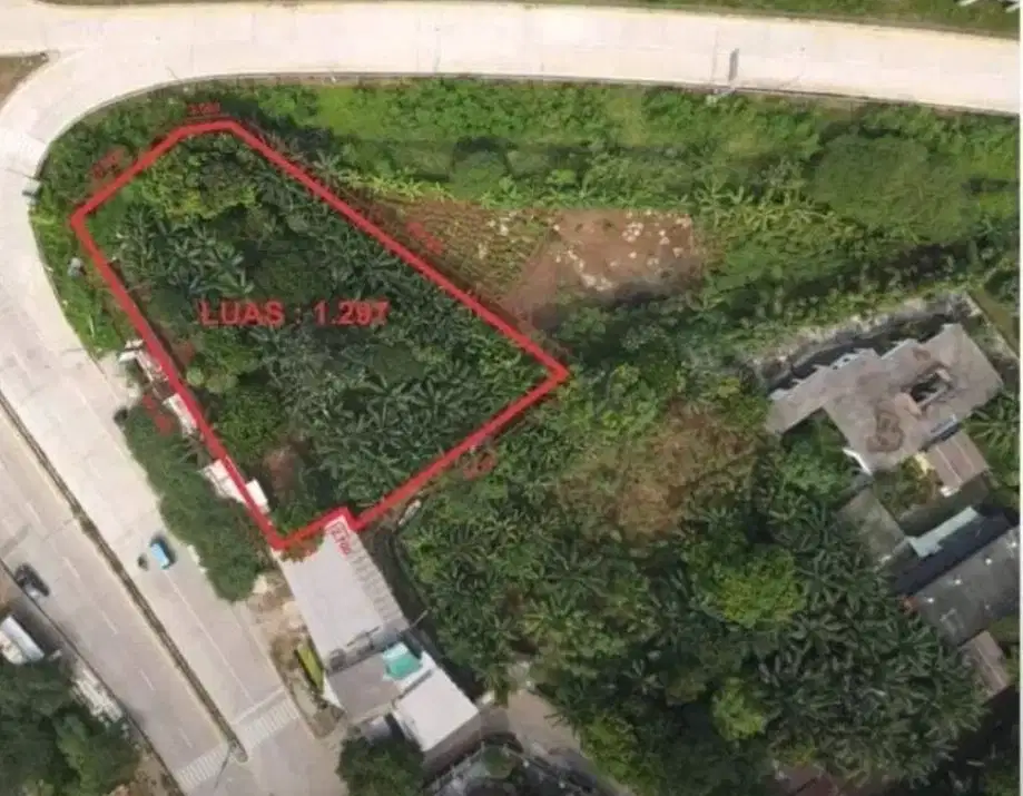 JUAL CEPAT KAVLING STRATEGIS JL BRIGIF SHM DEKAT TOL DEPOK ANTASARI