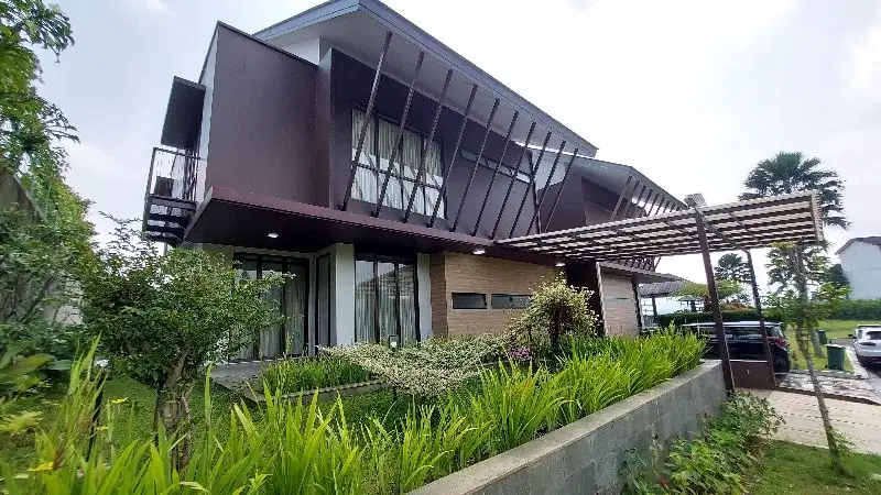 Dijual Rumah Mewah Rancamaya cluster Richmond Peak hadap taman