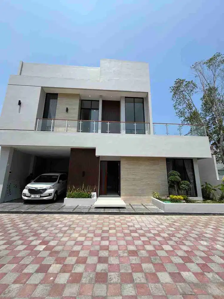 RUMAH BARU MEWAH 2 LANTAI MODERN DALAM CLUSTER EKLUSIF DI PUSAT KOTA WATES