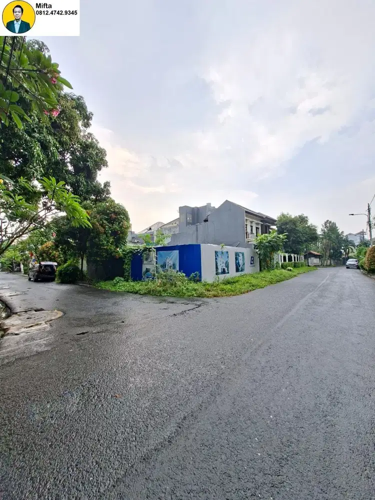 340. Dijual Tanah Kavling Hook 448 m² di Pondok Indah Jakarta Selatan