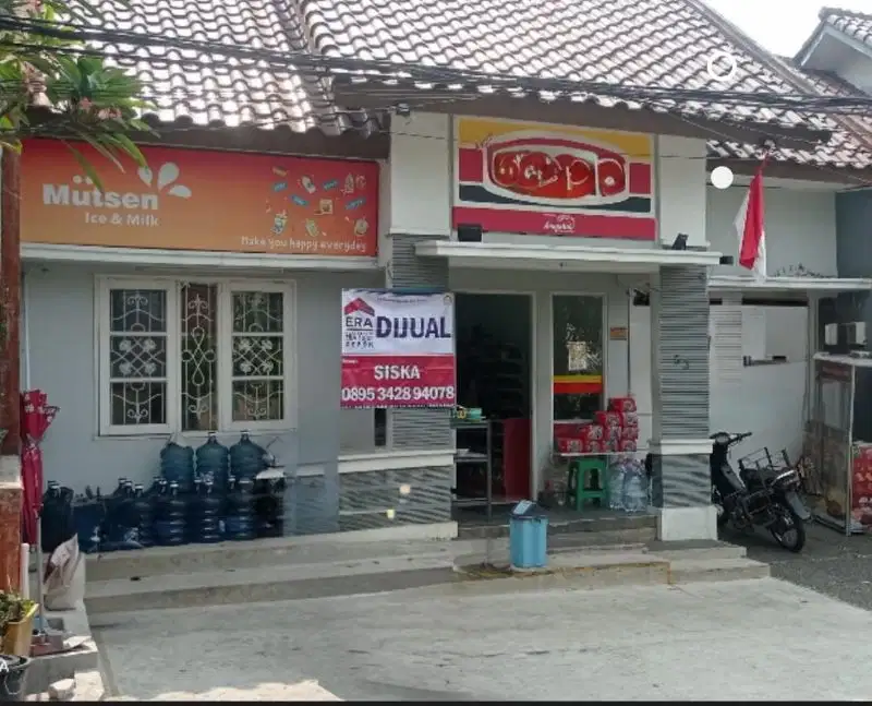 Dijual cepat rumah usaha market perumahan Jl Alternatif Sentul