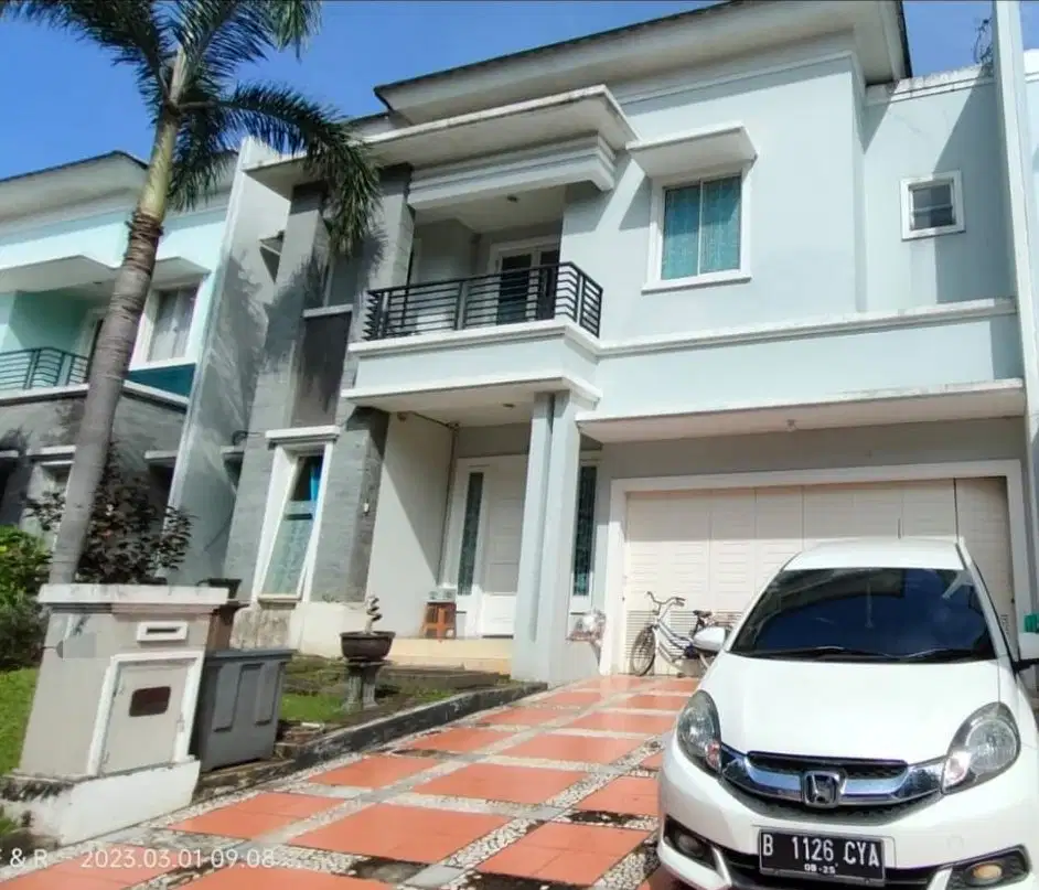 Dijual Rumah Aquamarine Phg Gading Serpong Hadap Tenggara