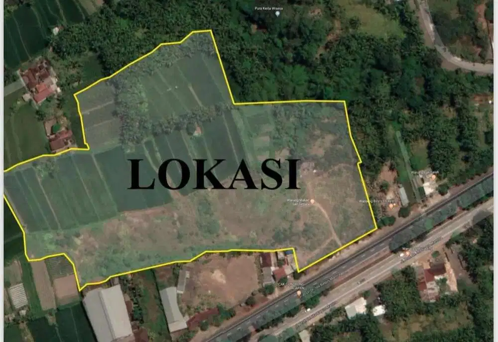 TANAH LUAS PINGGIR JALAN BY PASS GIANYAR