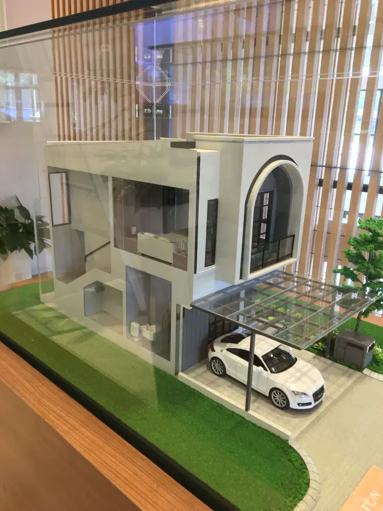 Rumah Mewah Hiera BSD City Dekat Tol Aeon Stasiun KRL Cisauk