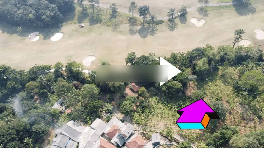 Tanah view golf TERMURAH di Gunung Geulis Summarecon Bogor