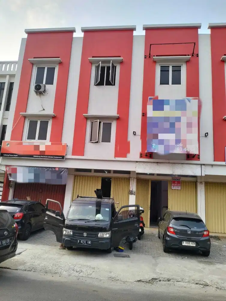 Sewakan ruko pinggir jalan Arief Rahman Hakim kota Tanggerang