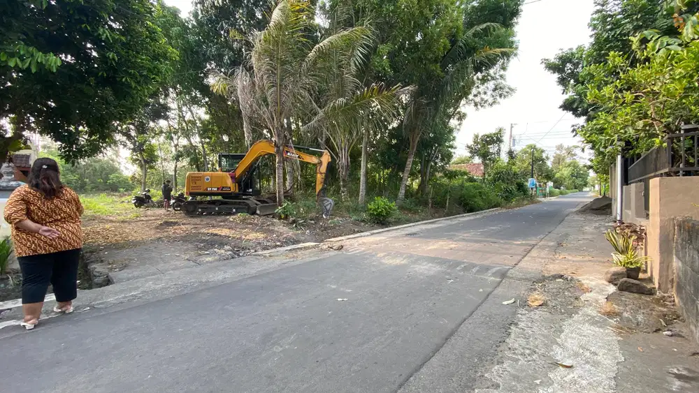 Tanah Siap Bangun 100 Meter Jalan Raya LPMP