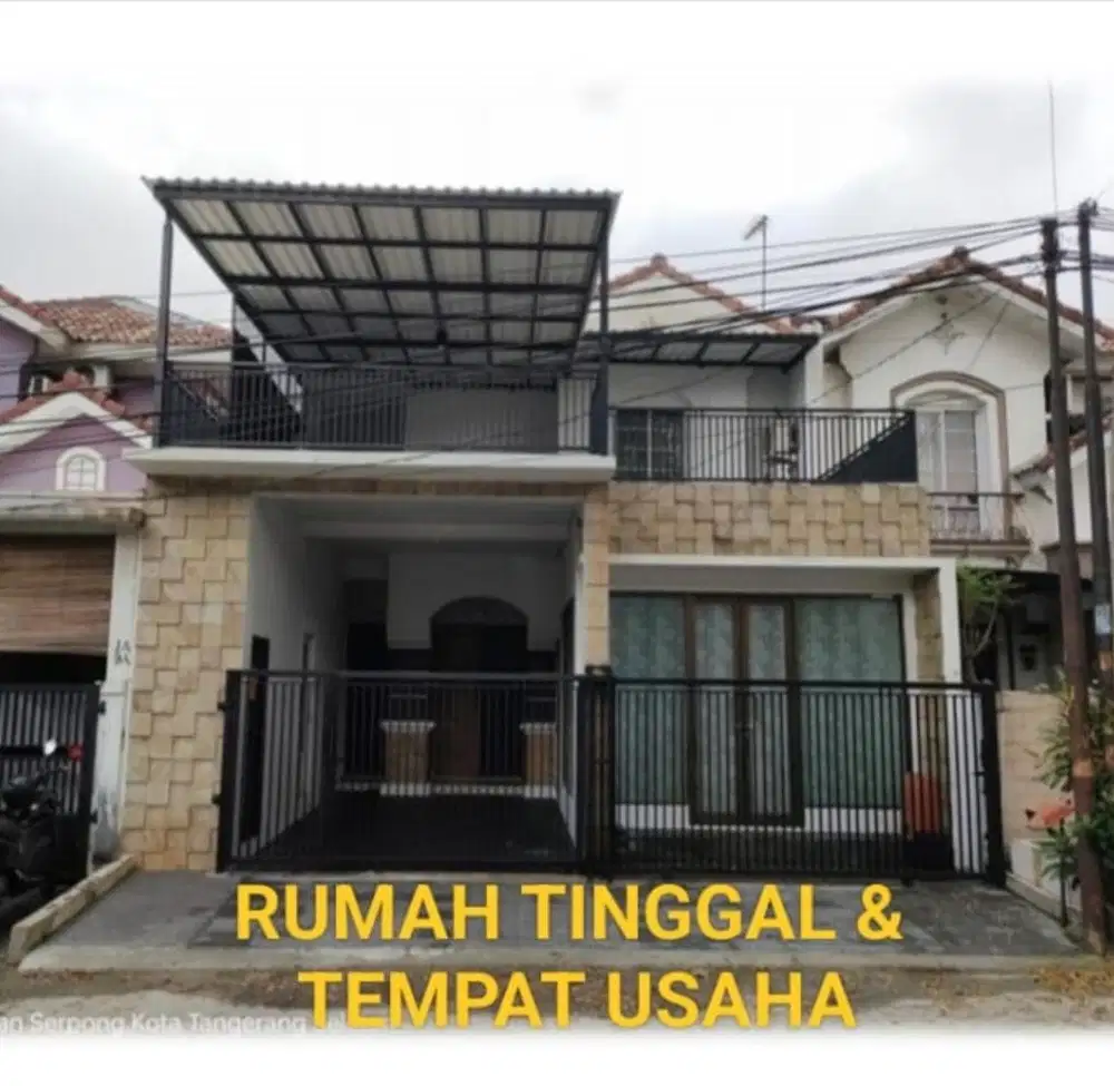 DI SEWAKAN RUMAH 2 LANTAI BISA TEMPAT USAHA
